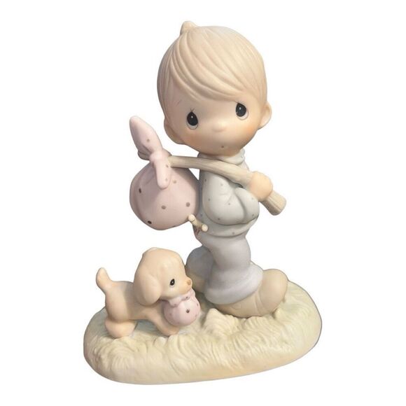 precious moments, you can’t run away from God figurine - Picture 1 of 3